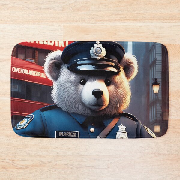 Item preview, Teddy as a Policeman designed and sold by Colin Bentham.