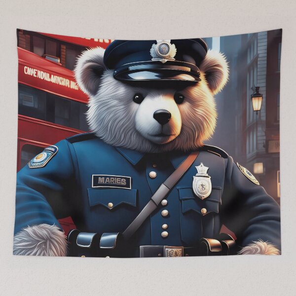 Item preview, Teddy as a Policeman designed and sold by Colin Bentham.