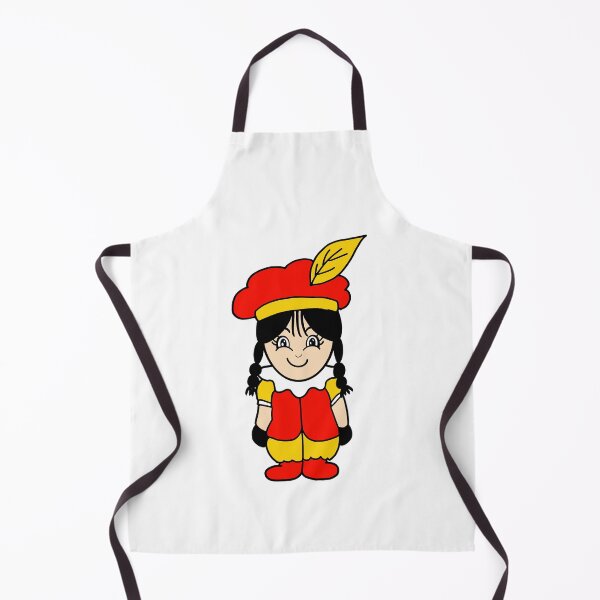 Item preview, Pietje Sinterklaas met vlechtjes Rood geel designed and sold by Krissys-Art.