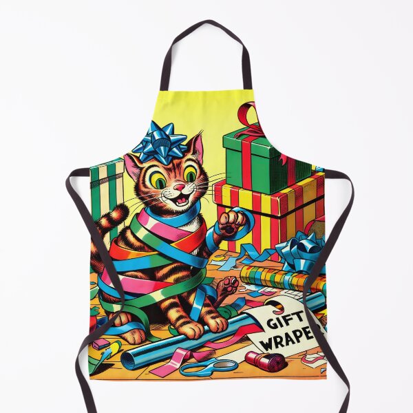 Item preview, Festive Feline's Wrapping Shenanigans designed and sold by VectorPlace.