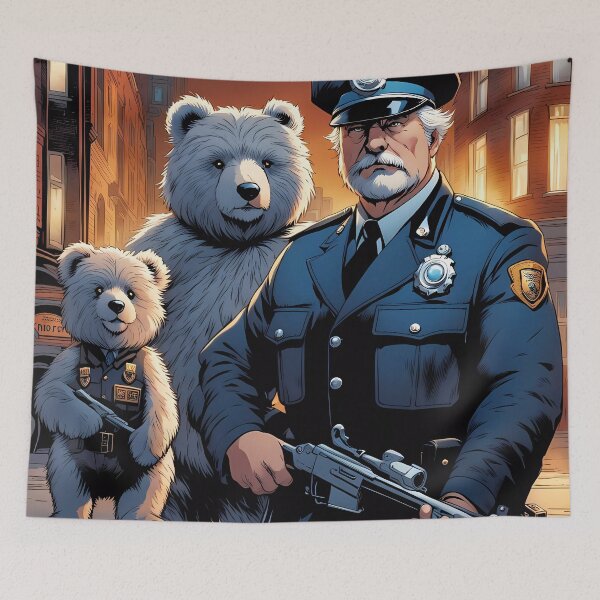 Item preview, Teddy as a Policeman designed and sold by Colin Bentham.