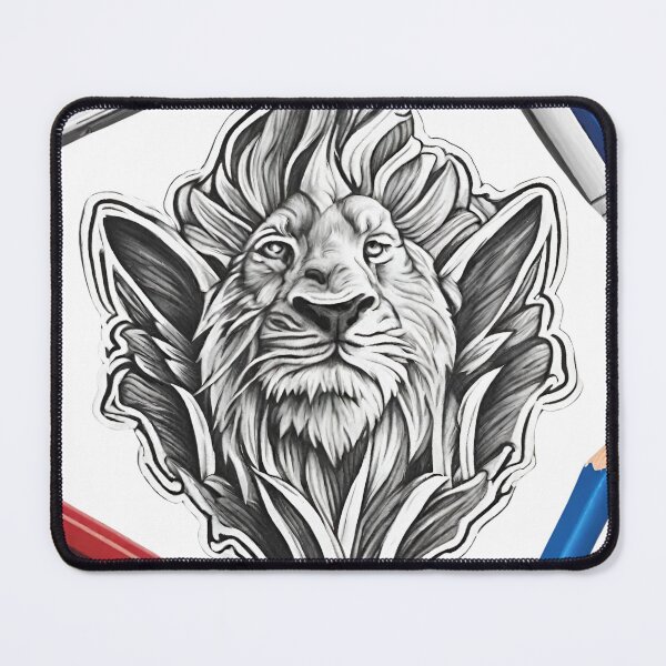 Item preview, roaring lion designed and sold by kingzama.