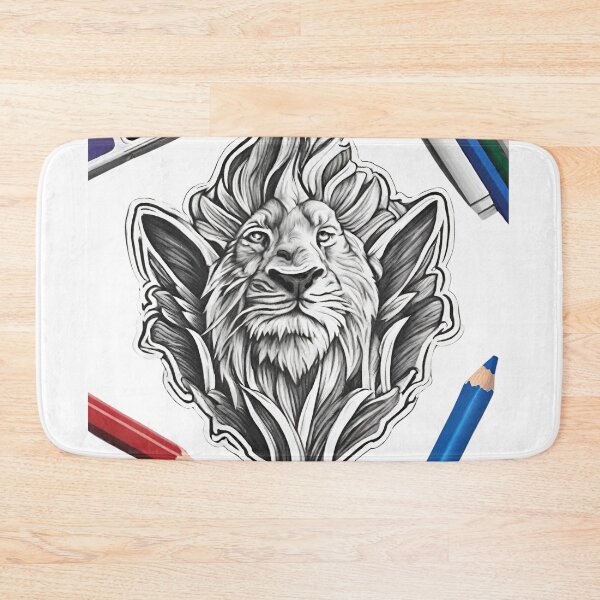 Item preview, roaring lion designed and sold by kingzama.