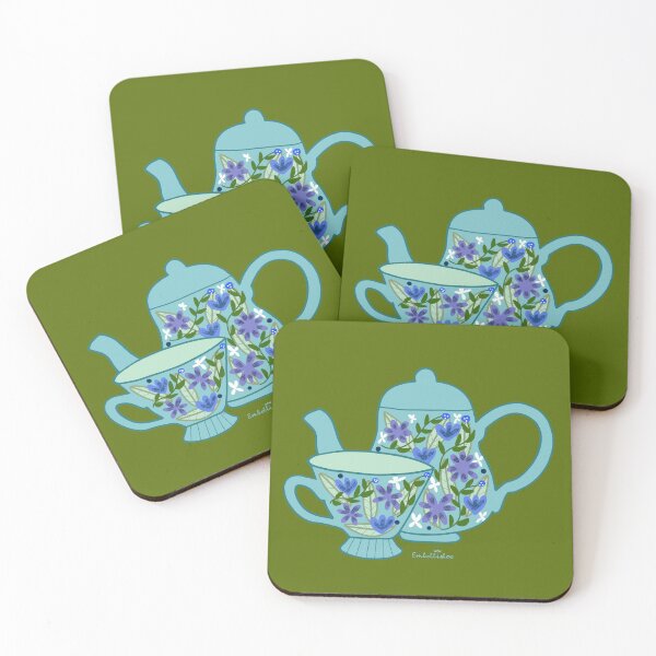 Item preview, Teapot and Teacup designed and sold by Sarah Abbott-Vaughan.