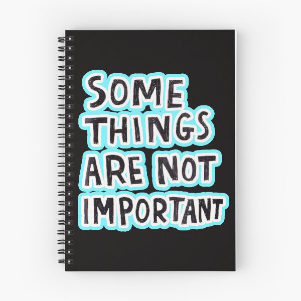 Item preview, some things are not important designed and sold by Ratatatts.