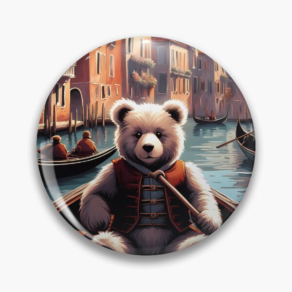 Item preview, Teddy as a Gondola boatman in Venice designed and sold by Colin Bentham.