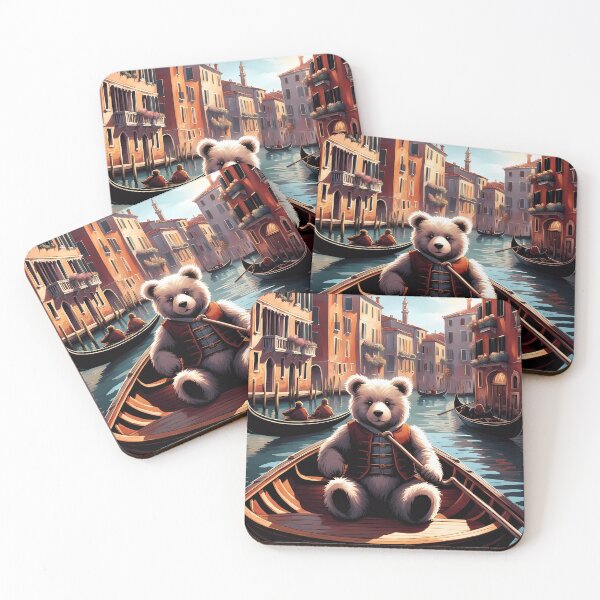 Item preview, Teddy as a Gondola boatman in Venice designed and sold by Colin Bentham.