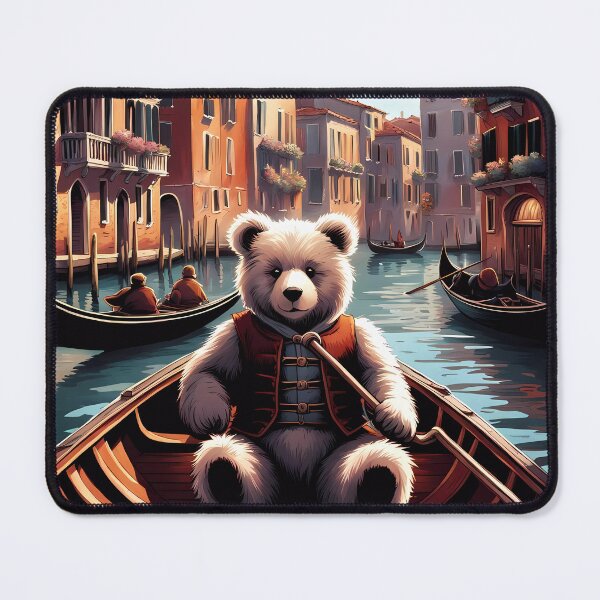 Item preview, Teddy as a Gondola boatman in Venice designed and sold by Colin Bentham.