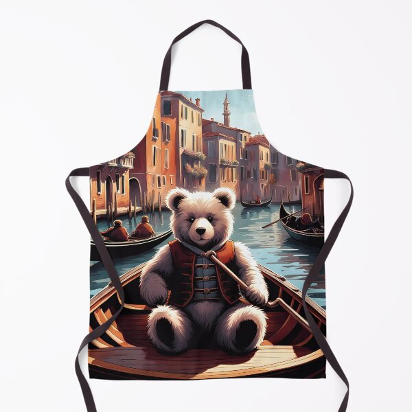 Item preview, Teddy as a Gondola boatman in Venice designed and sold by Colin Bentham.