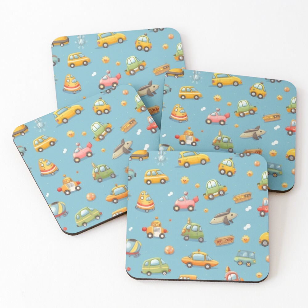 Item preview, Coasters (Set of 4) designed and sold by DigiMagicStore.