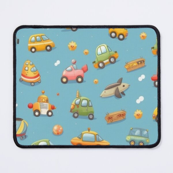 Item preview, Cartoon Vehicle Pattern designed and sold by DigiMagicStore.