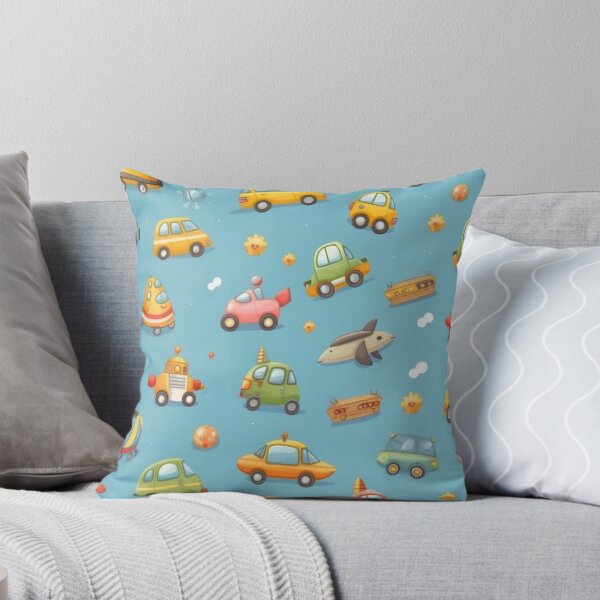 Item preview, Cartoon Vehicle Pattern  designed and sold by DigiMagicStore.