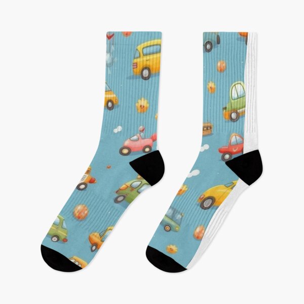 Item preview, Cartoon Vehicle Pattern  designed and sold by DigiMagicStore.