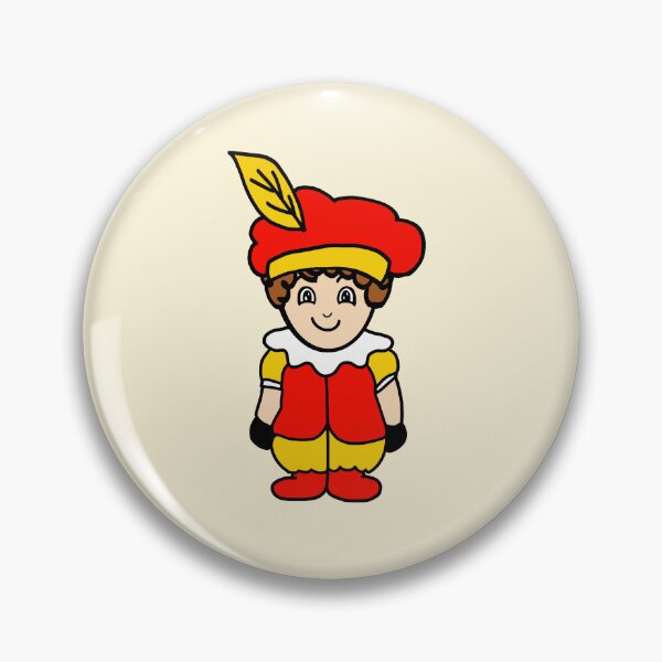 Item preview, Pietje Sinterklaas rood geel designed and sold by Krissys-Art.