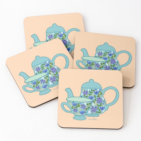 Item preview, Teapot and Teacup designed and sold by Sarah Abbott-Vaughan.