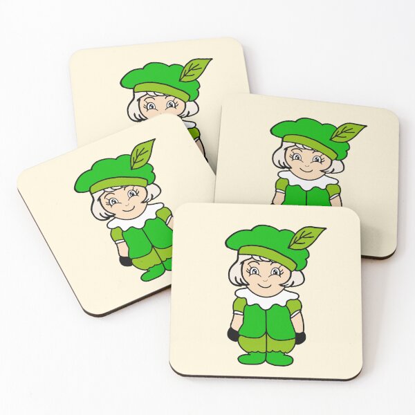 Item preview, Groen Pietje Sinterklaas zachtgeel  designed and sold by Krissys-Art.