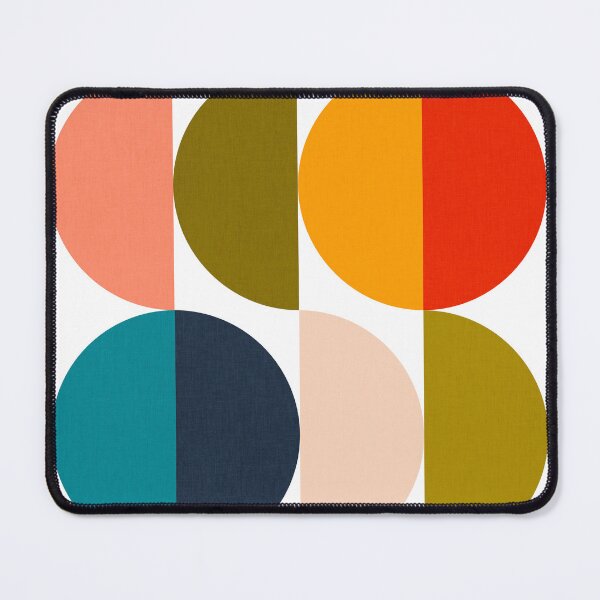 Item preview, Geometric semicircles, mid century modern 2 designed and sold by Ana-Rut-Bre.