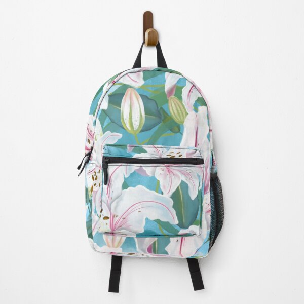 Item preview, White and pink lillies surface design designed and sold by HoddyDesign.