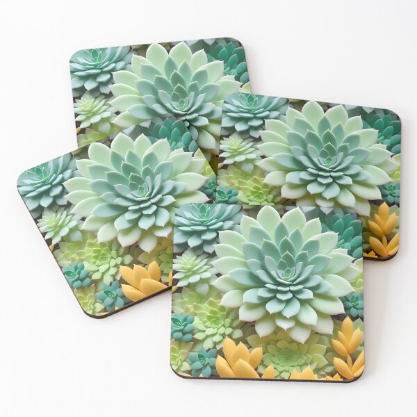 Item preview, Intensely colorful succulents/1 designed and sold by My-fake-places.