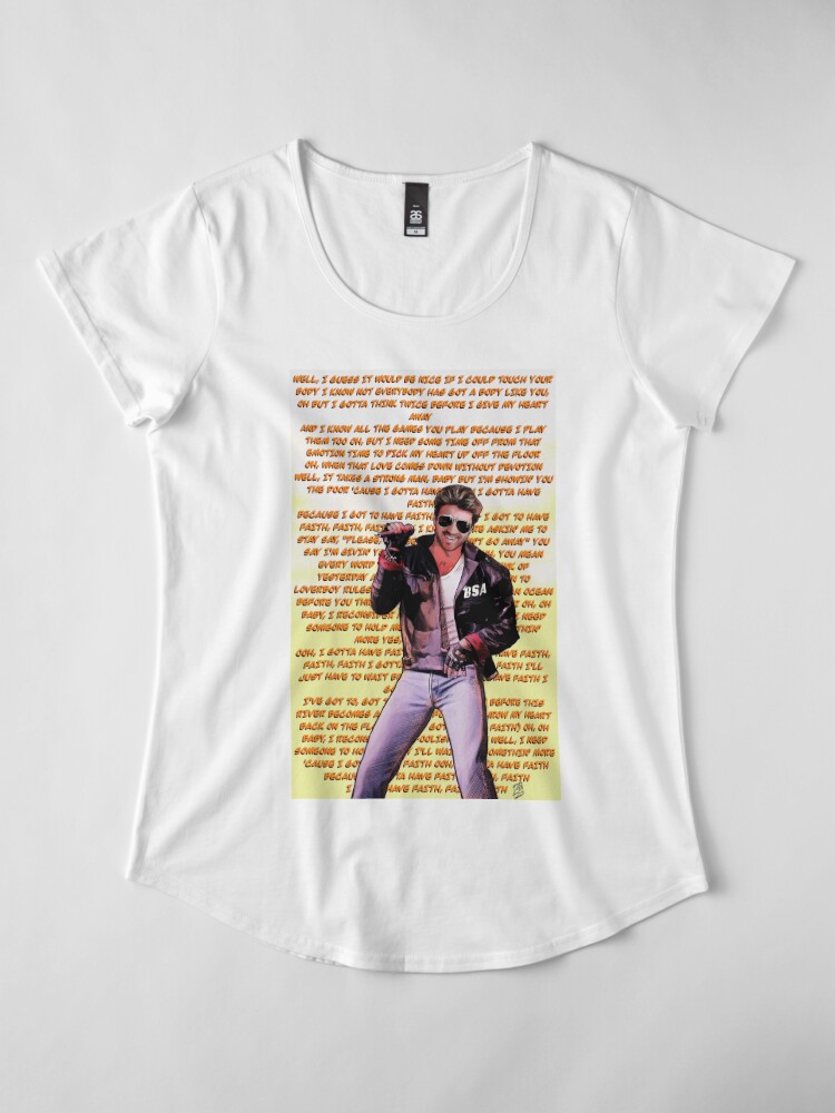 Discover George Michael  Premium Scoop T-Shirt