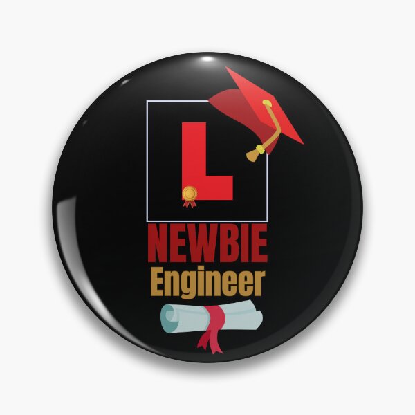 Item preview, Newbie Engineer - Fresh Graduates, New professionals designed and sold by WenegeeDesigns.