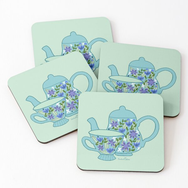 Item preview, Teapot and Teacup designed and sold by Sarah Abbott-Vaughan.