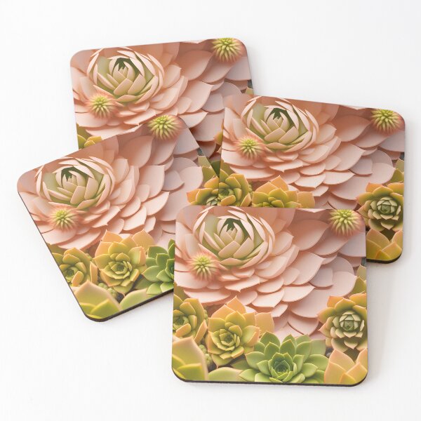 Item preview, Intensely colorful succulents/3 designed and sold by My-fake-places.