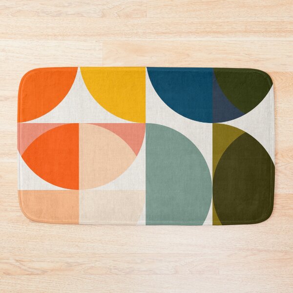 Item preview, Geometric semicircles, mid century modern 3 designed and sold by Ana-Rut-Bre.