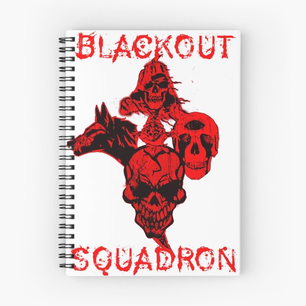 Artikelvorschau, Blackout-Geschwader entworfen und verkauft von GWDWrestling.