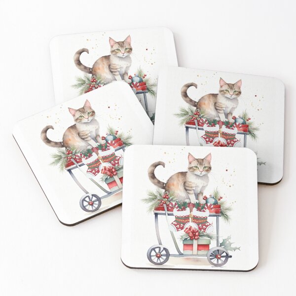 Item preview,  Holliday cat Greeting designed and sold by maggNf.