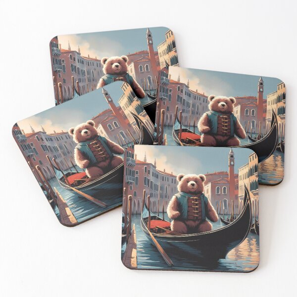 Item preview, Teddy as a Gondola boatman in Venice designed and sold by Colin Bentham.