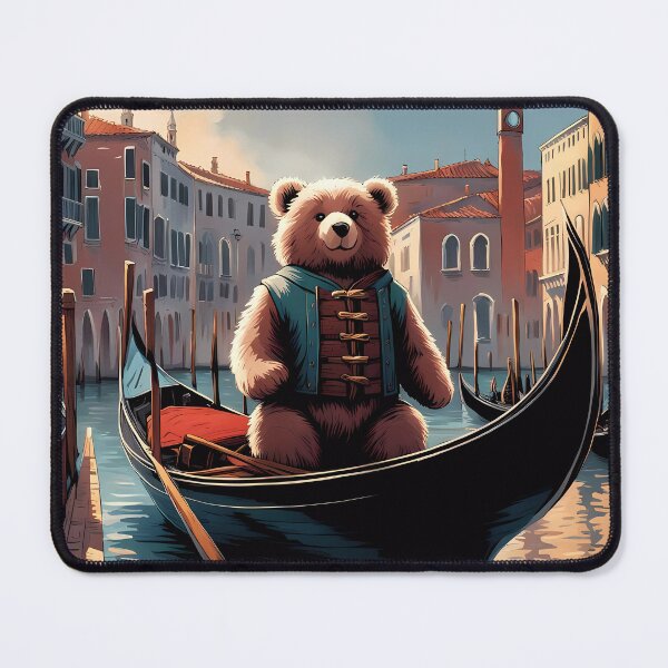 Item preview, Teddy as a Gondola boatman in Venice designed and sold by Colin Bentham.