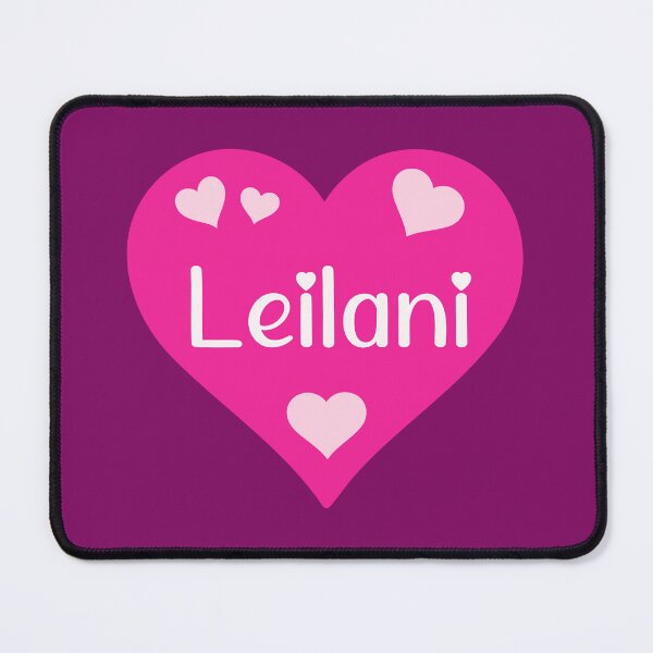 Item preview, Leilani Name Pink Heart  designed and sold by Jeallan Designs.