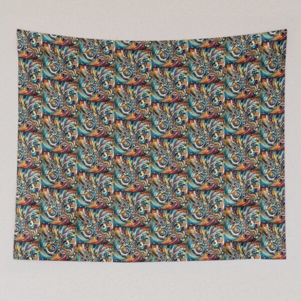 Item preview, Abstract Art Fusion designed and sold by ARTBYAI ∆∇.