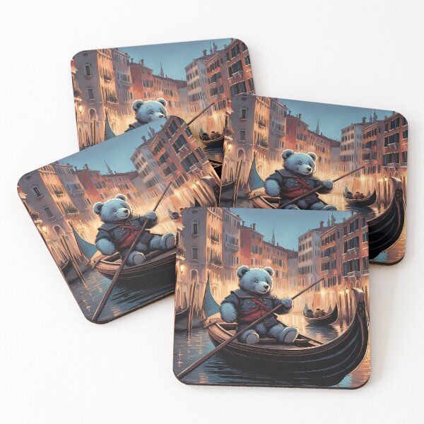 Item preview, Teddy as a Gondola boatman in Venice designed and sold by Colin Bentham.