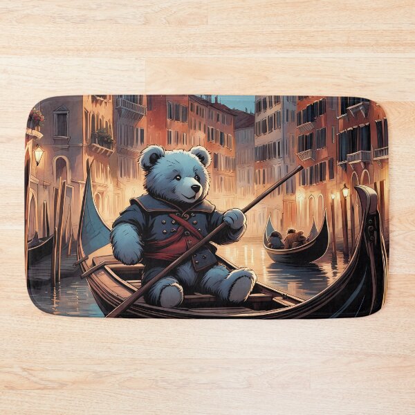 Item preview, Teddy as a Gondola boatman in Venice designed and sold by Colin Bentham.