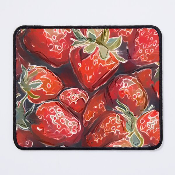 Item preview, Strawberry Bowl Sideway designed and sold by Finding Fortuity.