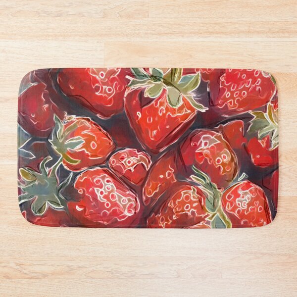 Item preview, Strawberry Bowl Sideway designed and sold by Finding Fortuity.
