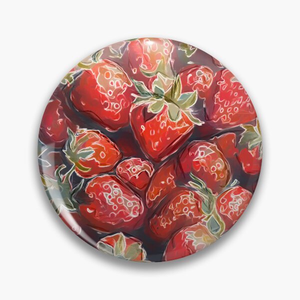 Item preview, Strawberry Bowl Sideway designed and sold by Finding Fortuity.