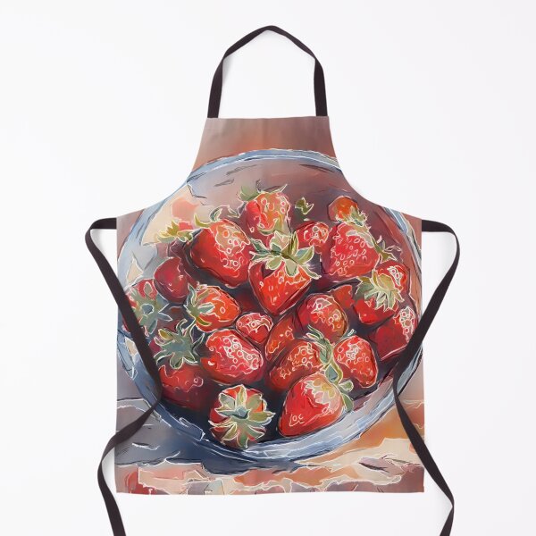 Item preview, Strawberry Bowl Sideway designed and sold by Finding Fortuity.