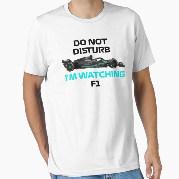 Aperçu de l'œuvre Ne dérangez pas, je regarde F1 #44 créée et vendue par Formula 1 Designs.