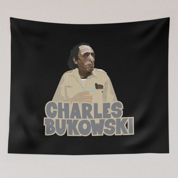 Item preview, Charles Bukowski's Spirit: Wearable Wisdom designed and sold by Boogosh.