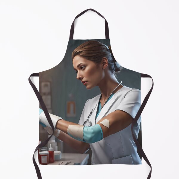 Item preview, Nurse caring for a patient designed and sold by Colin Bentham.