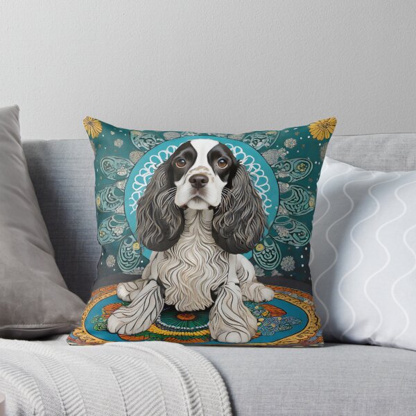 Item preview, Mandala cocker spaniel 5 designed and sold by Mandalahijo.