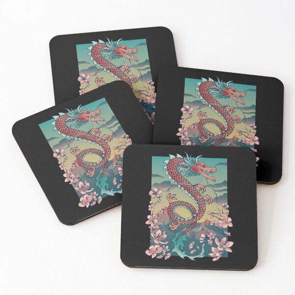 Item preview, Chinese Dragon | Cherry blossoms designed and sold by DerSenat.