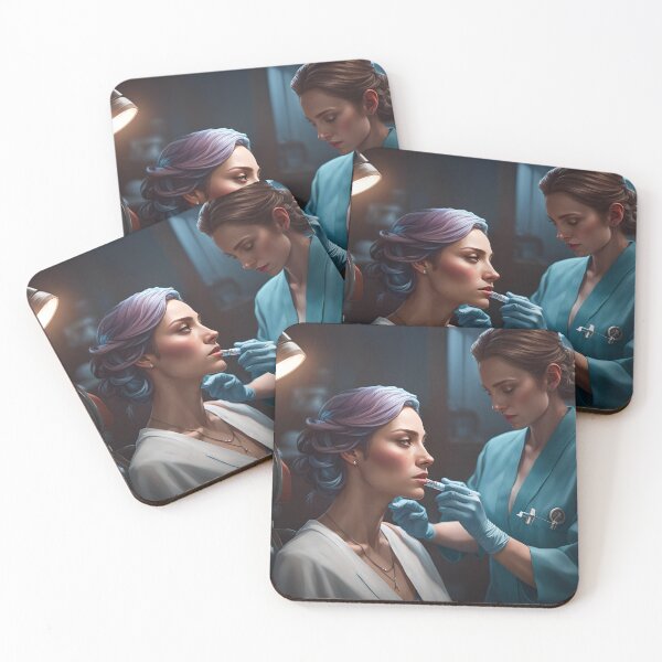 Item preview, Nurse caring for a patient designed and sold by Colin Bentham.