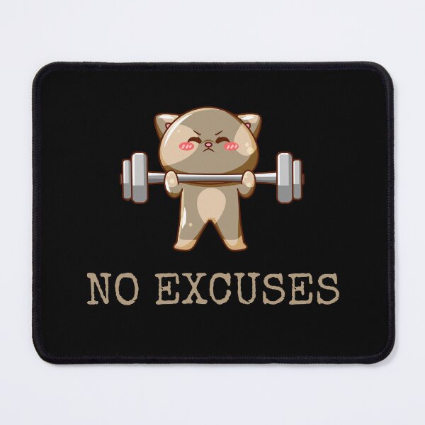 Item preview, No Excuses designed and sold by WonkeyCreations.