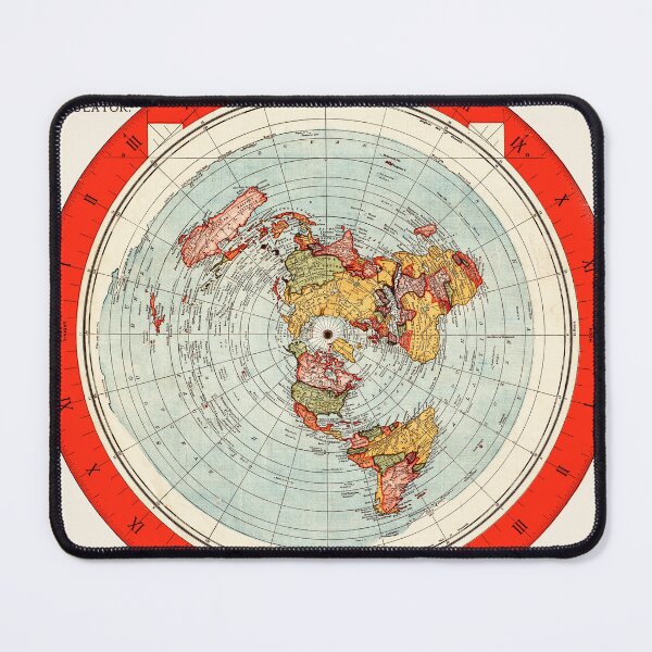 Item preview, Alexander Gleason Map Flat Earth Remastered designed and sold by Luna Garcia.