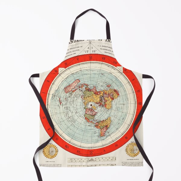 Item preview, Alexander Gleason Map Flat Earth Remastered designed and sold by Luna Garcia.