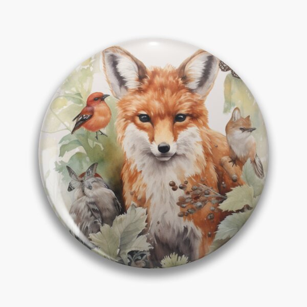 Item preview, Cute Fox, Boho Style designed and sold by Sketch-Shack.
